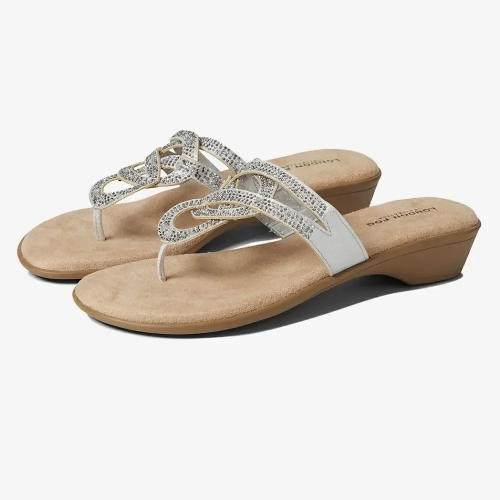 BRAND NEW LONDON FOG ELYSSA HEELED SANDALS G1